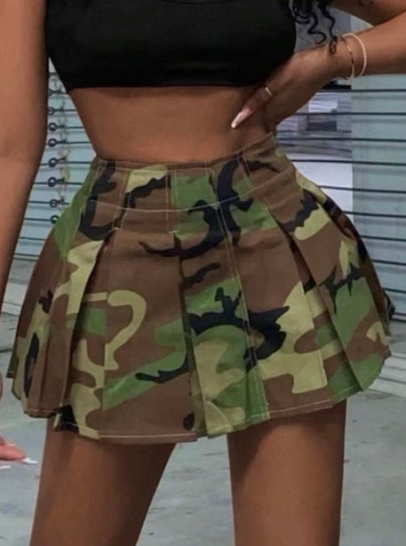 CAMO SKIRT